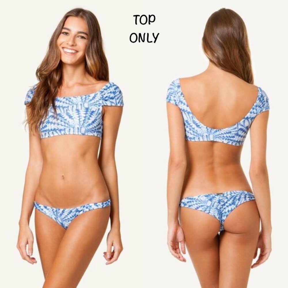Sofia by Vix LA JOLLA Drape Cropped Bikini Top